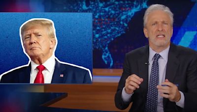 'The Daily Show': Jon Stewart Compares Trump Tactic to Elton John Song