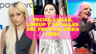 Evanescence, Garbage, Camila Cabello y más: Fecha, lugar, cartel, boletos y todos los detalles del festival Hera HSBC