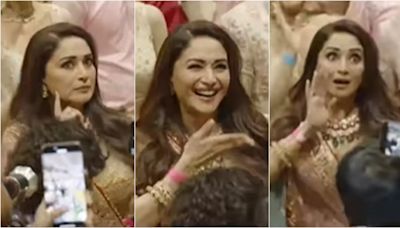 Madhuri Dixit Grooving To Choli Ke Peeche Kya Hai At Anant-Radhika Wedding Goes Viral | WATCH