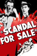 Scandal for Sale (1932) - Posters — The Movie Database (TMDB)