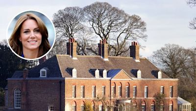 La casa que acondiciona el príncipe William para que Kate tenga más comodidades durante su tratamiento contra el cáncer