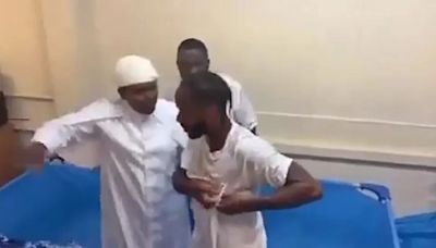 Raheem Sterling publicly declares his faith in God as he is baptised