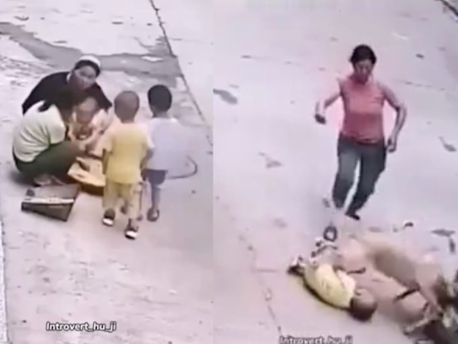 Video: Not A Scene From Bollywood! Stray Dog Rescues Toddler In Style, Internet Says, ‘Power Of Parle G’