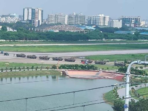 Bangladesh army rolls out tanks in Dhaka streets as 998 Indian students return