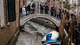 'Never-ending drought emergency': Italy's iconic Venice canals have dried up