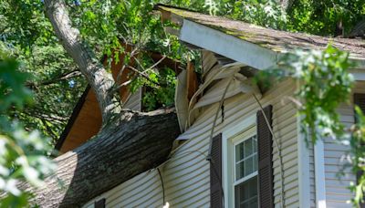 Man dies after tree falls; another falls on house as strong thunderstorms leave nearly 50,000 in CT without power