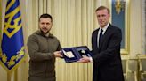 Zelenskyy presents US National Security Advisor with Order of Prince Yaroslav the Wise