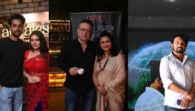 Glimpses from the trailer launch of the Addatimes series Dekhechi Tomake Srabone