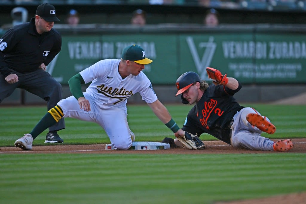 A’s give AL-leading Orioles all they could, but fall short in close game