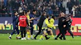 FIFA condemns Turkish league violence after soccer fans storm pitch and attack Fenerbahçe players