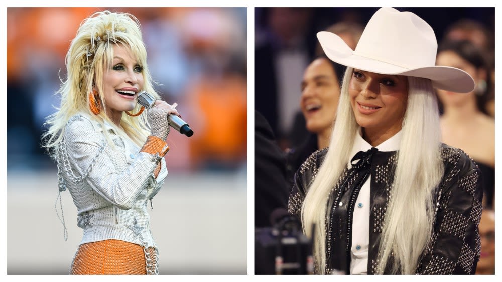 Dolly Parton Hails Beyoncé’s Version of ‘Jolene’ as ‘Bold,’ Says She Would Duet With Her at the Grammy Awards