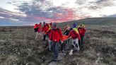 Ultramarathon runner carried down mountain in dark