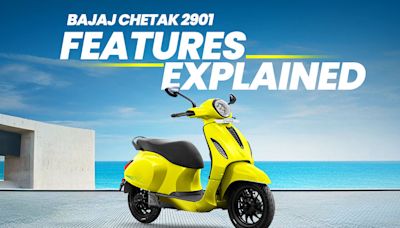 Bajaj Chetak 2901 Electric Scooter: Features Explained - ZigWheels