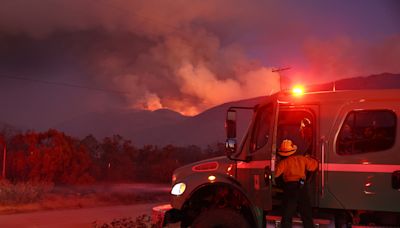 SoCal fire explodes overnight amid 'unfavorable' weather conditions