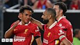 Liverpool 2-1 Arsenal: Mohamed Salah and Fabio Carvalho score in pre-season win