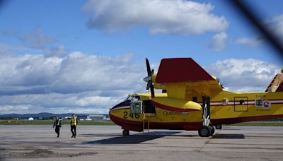 Out of control wildfires near Churchill Falls continue to burn but officials are optimistic