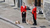 The Queen's Corgis Were Spotted Outside of Windsor Castle Ahead of Her Committal Service