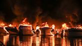 A fire at a marina in Croatia destroys 22 boats, causes huge damage but no injuries