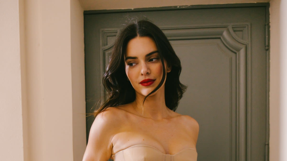Kendall Jenner Has a Naked Bridal Moment at Vogue World 2024 in Paris