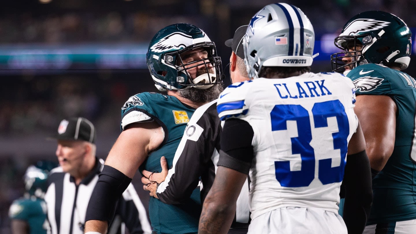 Jason Kelce Says He Won't Be Biased Against Cowboys as ESPN Analyst