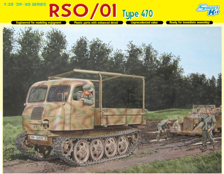 RSO/01 Type 470 - DML 6691 - DML 6495 - Maquette - English