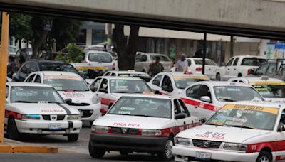 Circulan taxis incómodos y con daños en la unidad