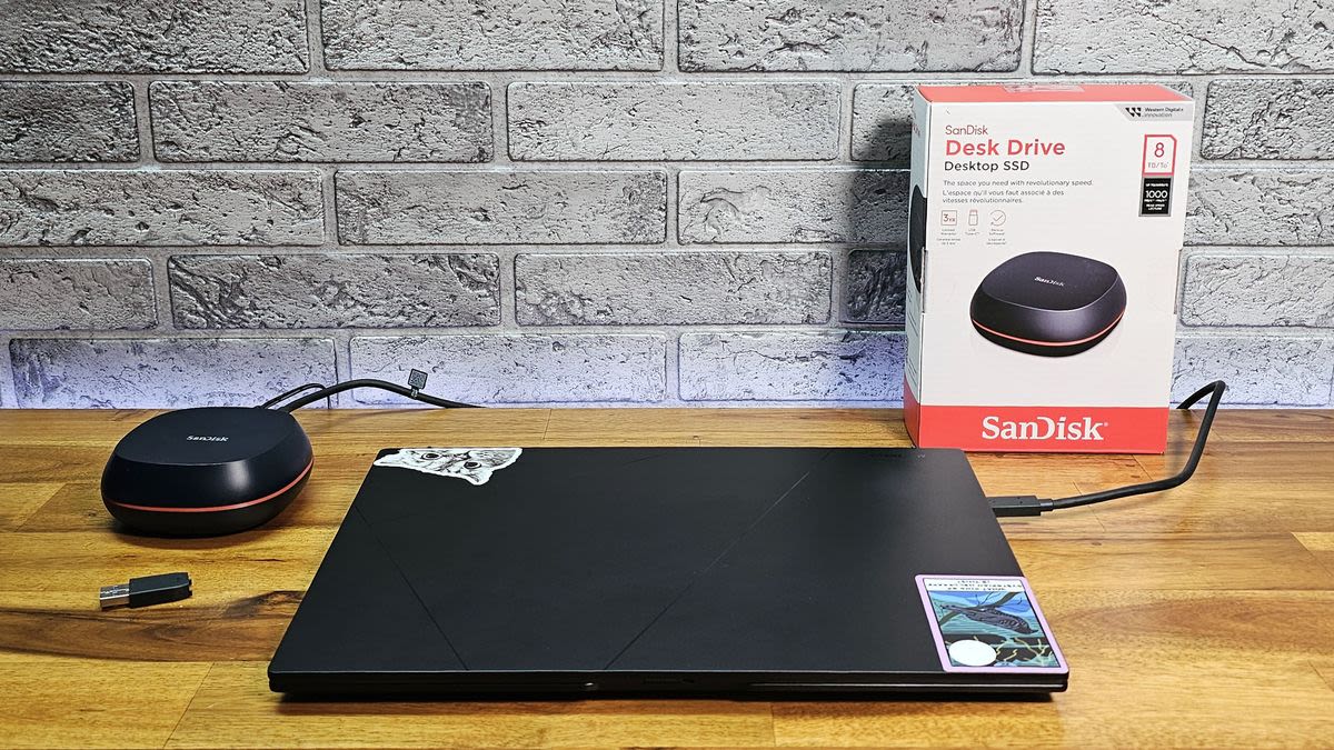SanDisk Desk Drive Desktop SSD (8TB) review: Desk-bound backup makes a solid-state comeback