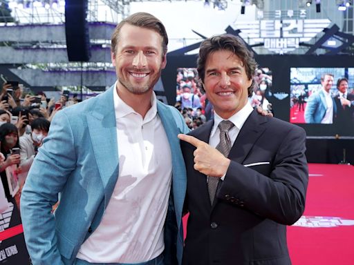 Tom Cruise Pranked Glen Powell by Pretending Their Helicopter Was Going Down