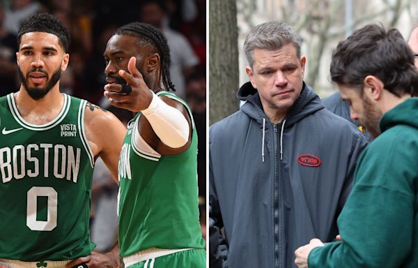 Why Matt Damon and Casey Affleck love this year's Celtics heading into NBA Finals