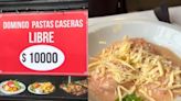 En qué bodegon de Capital Federal se pueden comer pastas libres por $10000