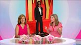 Hoda Kotb jokes that she would get into a "cage match with Gayle King" over Lenny Kravitz on 'Today With Hoda & Jenna'