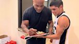 El Puma Martínez recibió la bendición de Mike Tyson y quiere hacer historia en Japón