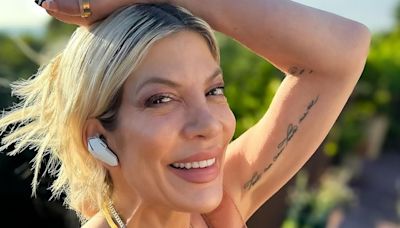 Tori Spelling Reveals She Replaced Her "Disgusting" Teeth With New Veneers - E! Online