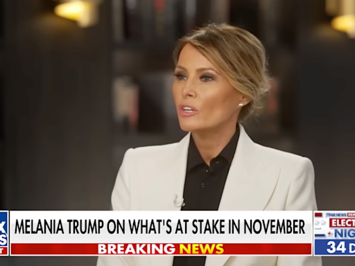 Melania Trump reveals how she reacted when Donald first announced he was running for president