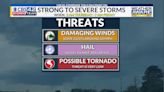 Weather Aware for multiple rounds of strong to severe storms Thursday morning through Friday morning