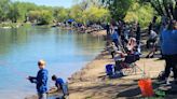 Nearly 500 assemble for fishing derby