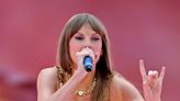Taylor Swift jokes she may have broken the acoustic set piano after an onstage malfunction in Milan