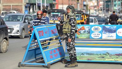 MK Raina visited his mother in a Srinagar hospital. It was treating militants in the night