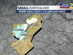 Did you feel that? Confirmed earthquake near Lake Lanier shakes up residents late Thursday night