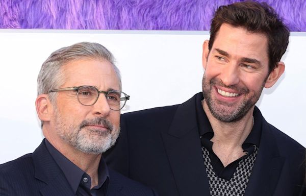 John Krasinski says Steve Carell made him weep on the 'IF' set after giving him "the greatest brother speech"