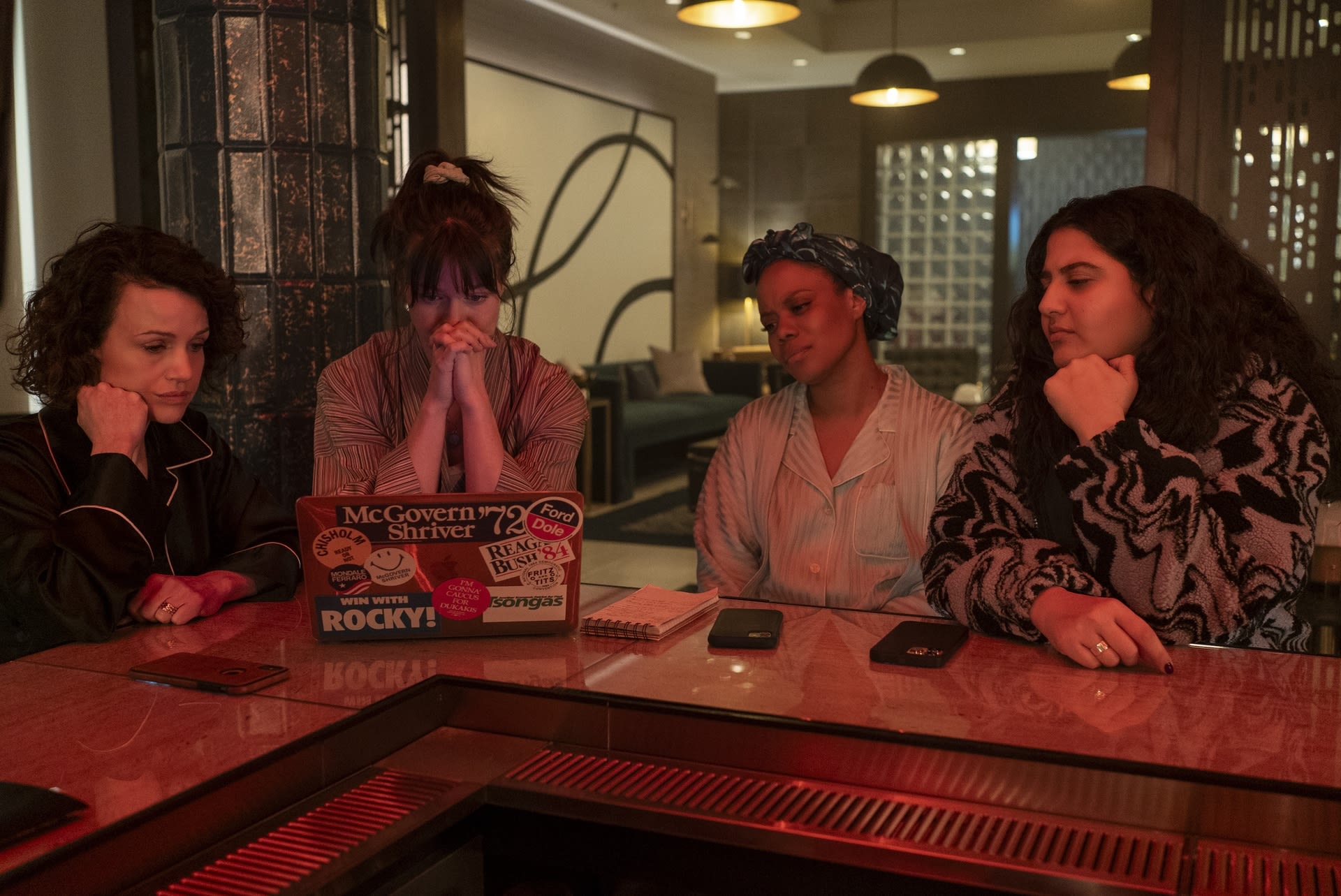 The ‘Girls on the Bus’ Finale Had a Cathartic Showdown with a Fake Hillary Clinton