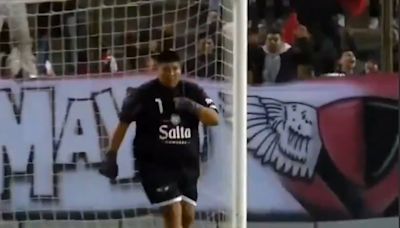 Federico “Bombucha” Salto, el arquero revelación que se transformó en ídolo y terminó festejando a lo Messi