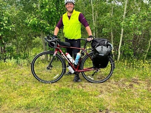 From ‘Bobcaygeon’ to ‘Sudbury Saturday Night’ — this musician is cycling across Canada to learn about the places made famous in song