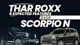 Upcoming Mahindra Thar ROXX To Likely Get These 5 Features Over The Scorpio N - ZigWheels