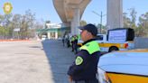 Van 120 auxilios viales de policías que vigilan entradas y salidas de CDMX
