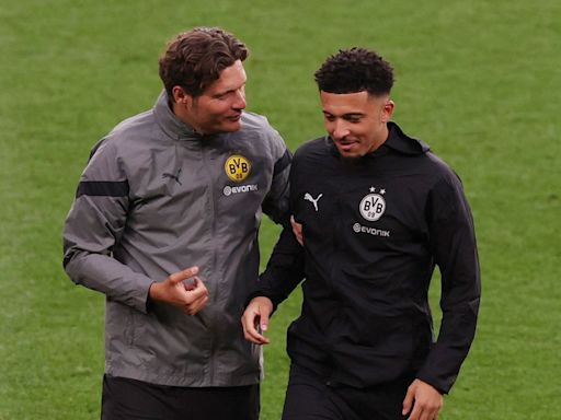 Borussia Dortmund boss Edin Terzic makes bold prediction about Jadon Sancho future