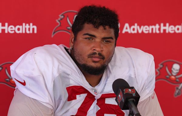 Buccaneers LT Tristan Wirfs Participates at Training Camp Amid Contract Negotiations