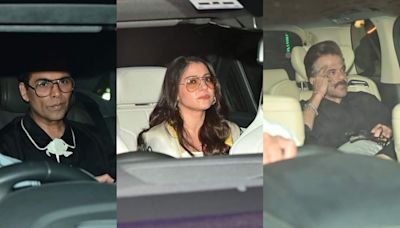 Kajol, Farah Khan, Anil Kapoor, others attend Karan Johar's 52nd birthday bash, see pics