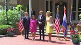 Dutch King and Queen visit Albany