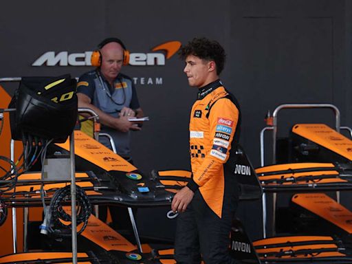 Lando Norris tacha su eliminación de ‘mala suerte’